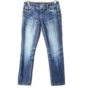 Zco Jeans Women's Distressed Straight Relaxed Size 9